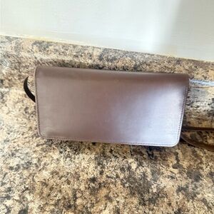 Brown Leather Crossbody Bag.